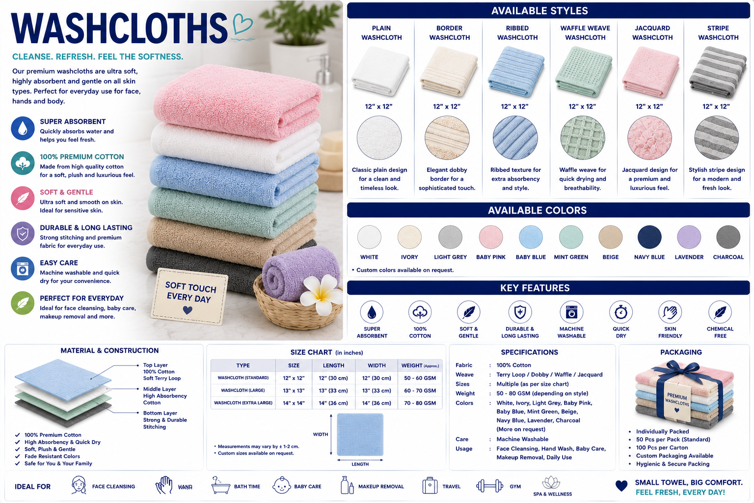 Washcloths